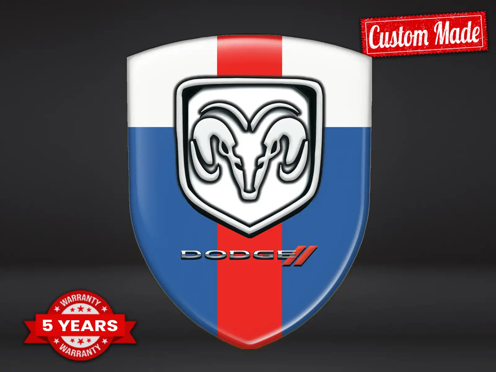 Dodge Gráficos Auto Rendimiento Máximo Estilo Pro Duradero
